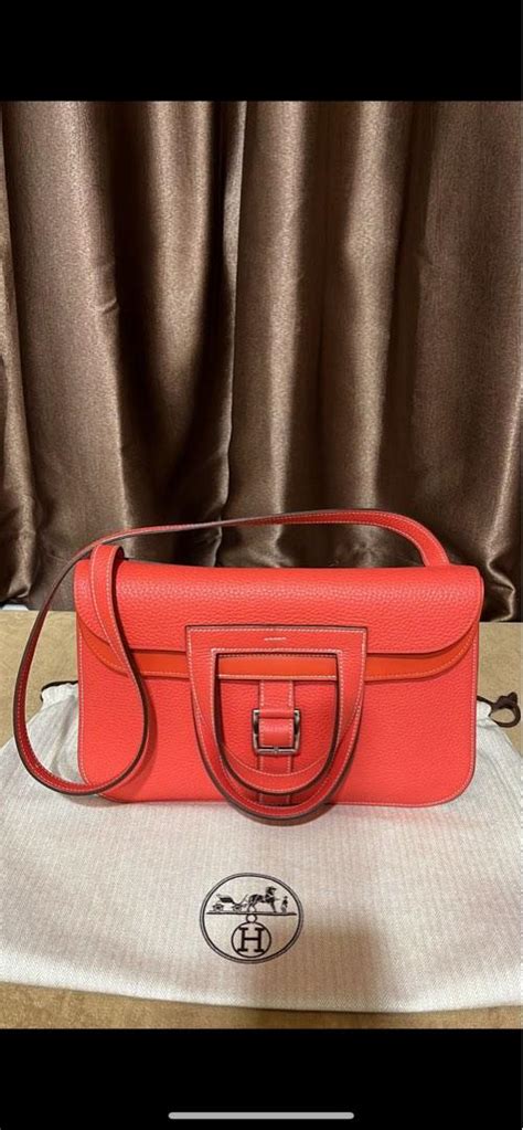 hermes halzan mini size|Hermes halzan 31 price.